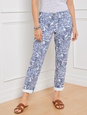  Talbots Relaxed Chino - Playful Paisley - Size 8 - Released 2023