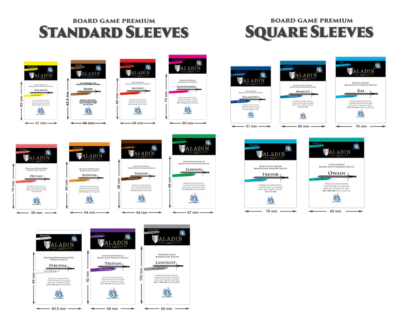 paladin card sleeves Paladin Card Protectors Multi-listing | Premium Board Game Sleeves (55) |  NSKN