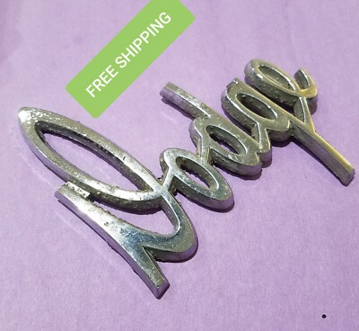 Bin26 used 1964-1970 DODGE A100 A108 VAN EMBLEM OEM #2502131