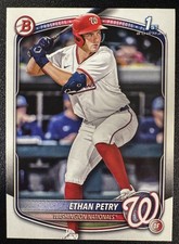 2025 Bowman Draft Ethan Petry 1st Paper (RC) #BD-151 Washington Nationals