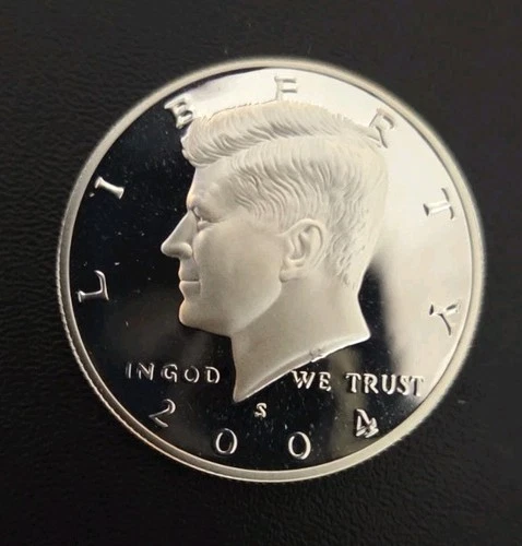 2004 S (Silver) Kennedy Half Dollar Proof - BU Condition