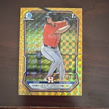 Jase Mitchell 2026 Bowman Chrome 1st Bowman Gold Geometric  /50 Refractor Astros