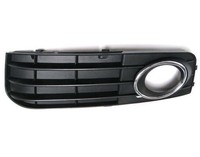Gitter Grill StoßStange Vorne Links Audi A4 07-11 Verchromter Rahmen 3 Profile