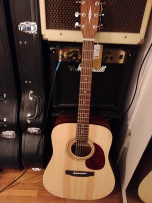 Cort Earth 60 OP Nat Acoustic Guitar Bundle, Solid Spruce Top, With Accesories