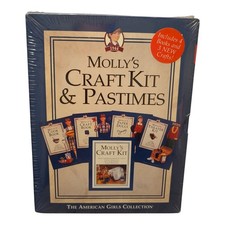 American Girl MOLLY Craft Kit  Pastimes Set Vintage Pleasant Company New Sealed