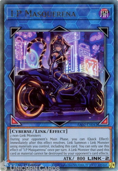 RA02-EN042 I:P Masquerena : Ultimate Rare 1st Edition YuGiOh Card