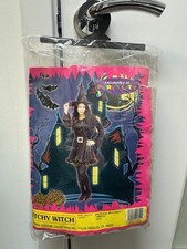Adult witch Halloween costume, Open Box, NEVER WORN, Size Large