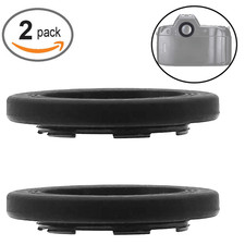 2pcs ABS DK-17 Silicone Eyecup Eyepiece with Glass for Nikon D850 Camera New