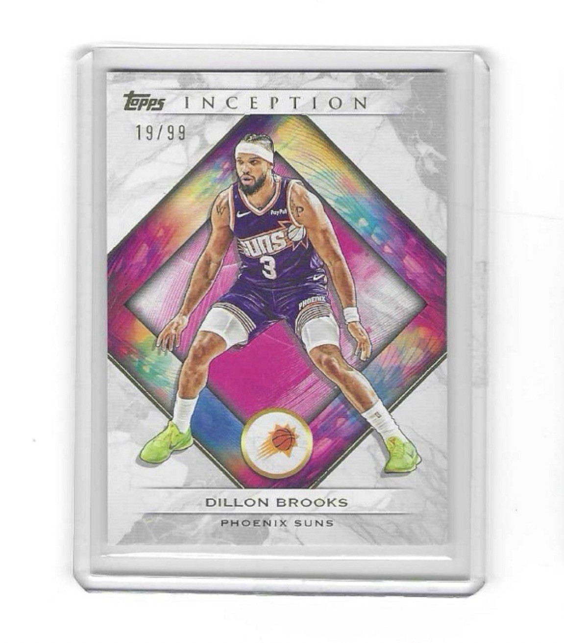 2025-26 Topps Inception Pink Dillon Brooks Phoenix Suns #69 Serial #19/99
