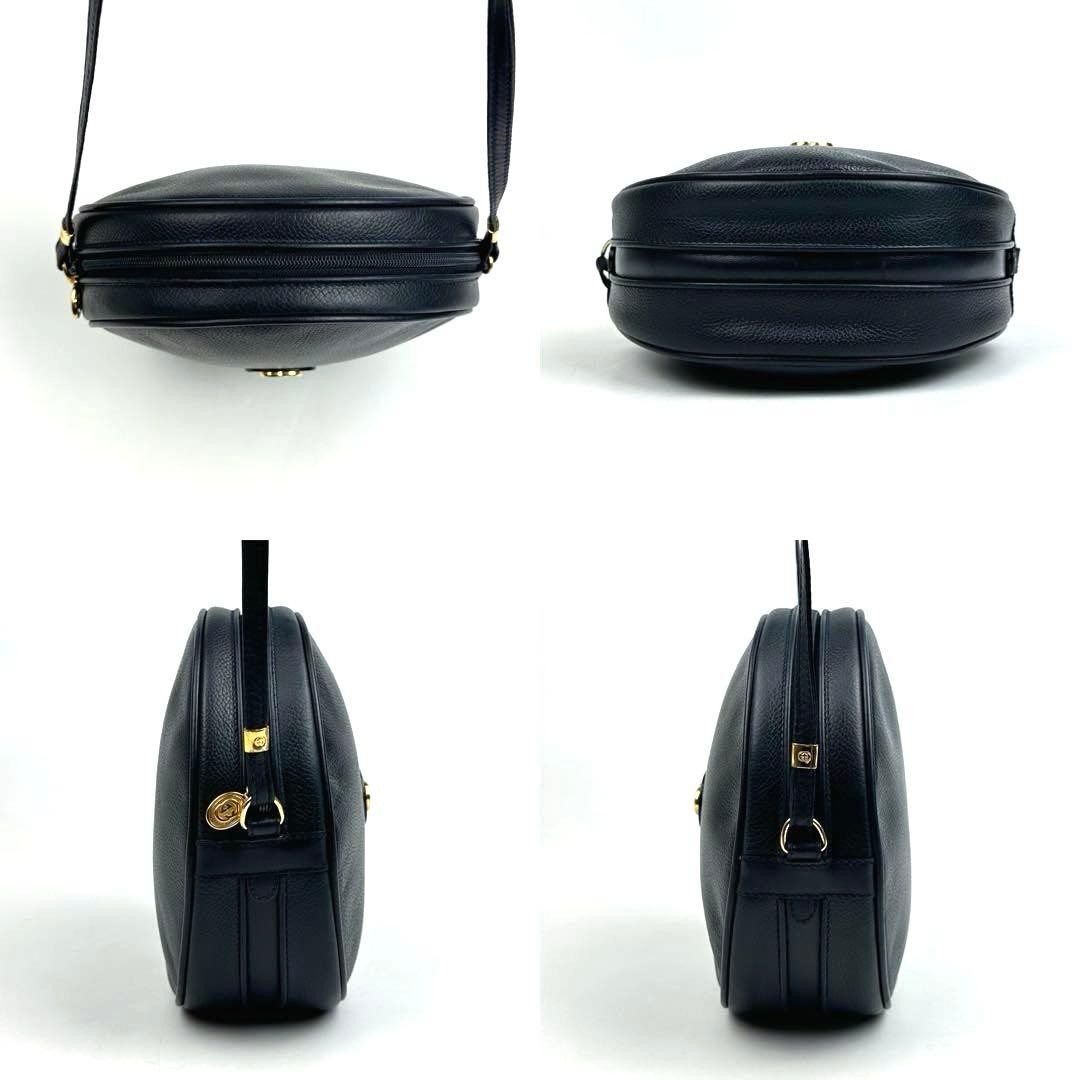 Minimal Interlocking Shoulder Bag Round Shape Gol… - image 24