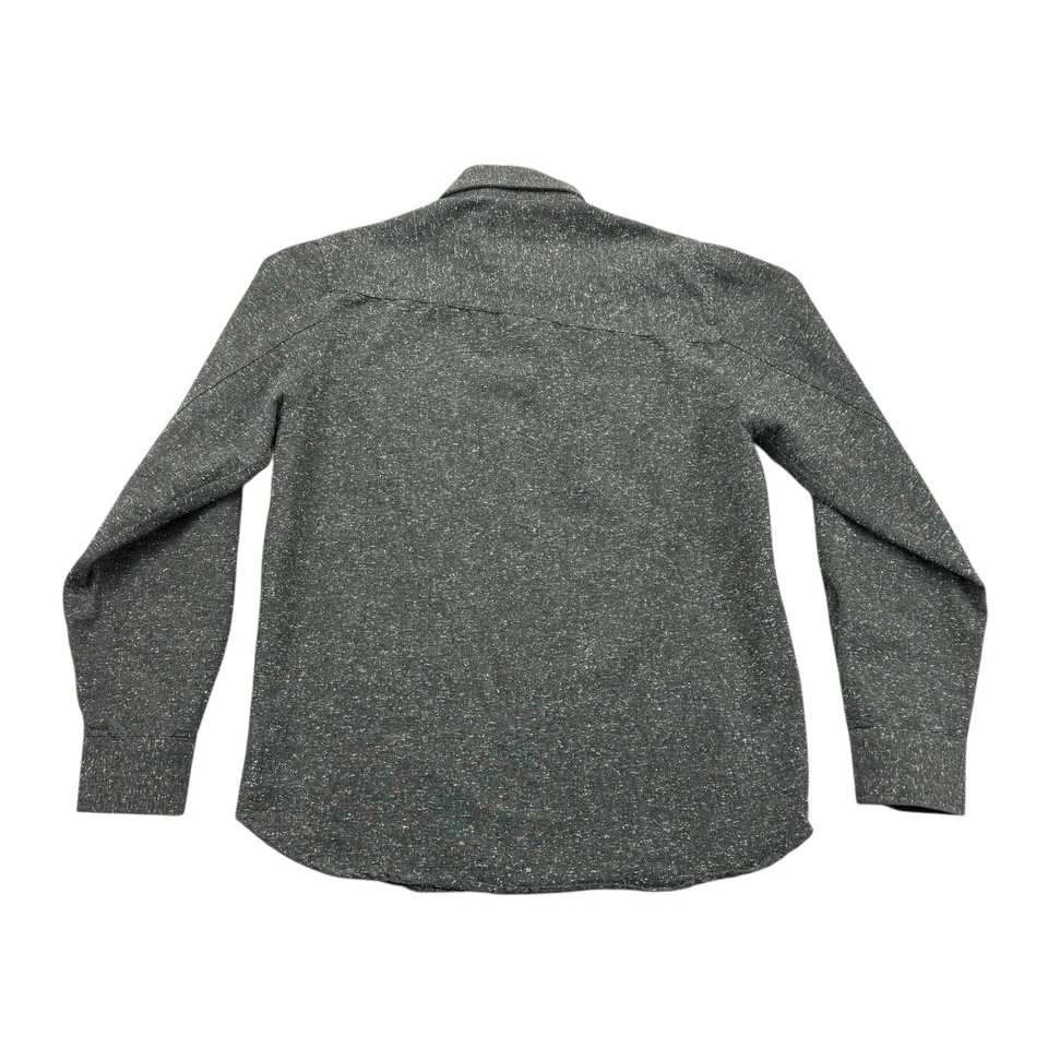 Volcom Shirt Mens Medium M Gray Long Sleeve Button Down Skater Skateboarding - Image 2 of 4