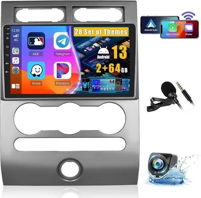 9'' Android 13 Car Stereo 2+32GB AHD Camera for Ford Expedition 2007-2014 CarPlay