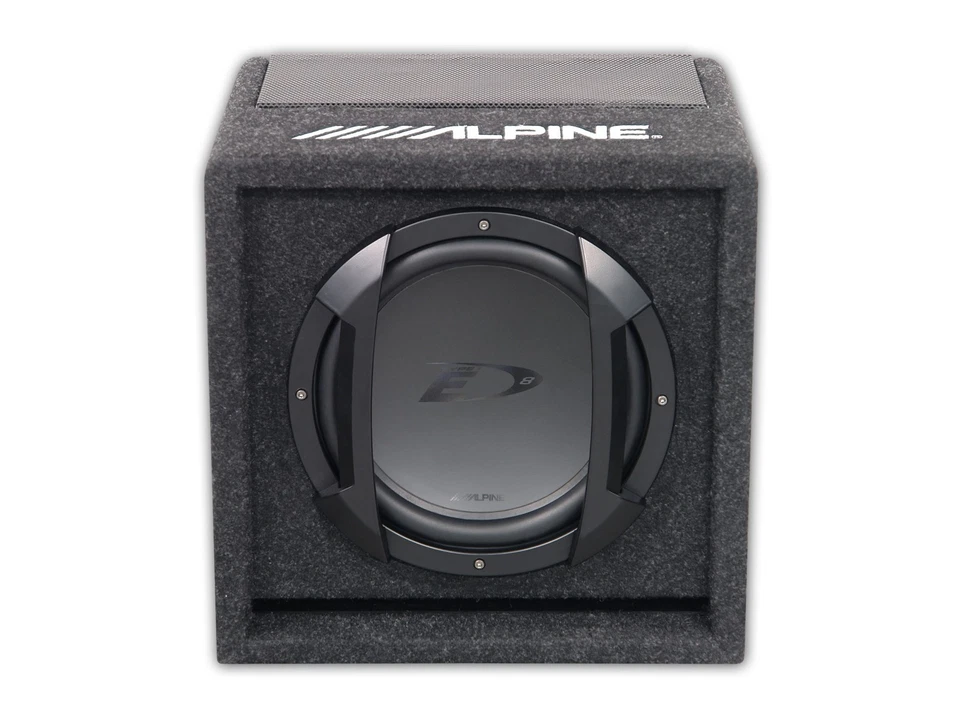 Alpine SWE-815 Subwoofer Verstärkt Bass Reflex In Gehäuse Von 20 cm (8'') 300W - Bild 3 von 4