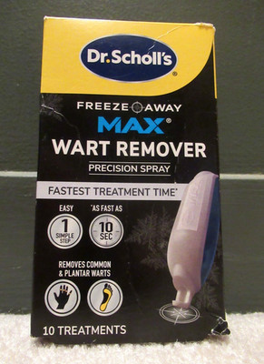 Dr. Scholl's Freeze Away MAX Wart Remover Spray 10 Treatments