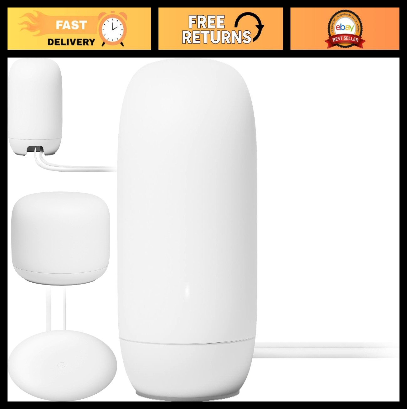 AC2200 Mesh Wi-Fi Router - 2nd Gen Wireless Internet System, Non-Retail Packagin