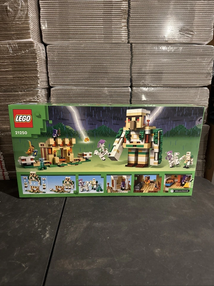 LEGO 21250 Minecraft The Iron Golem Fortress Brand New Sealed Box Free Shipping - Image 2 of 4