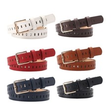 Sophisticated Women s Leather Belt Unisex Belt Durability Comfort Waistband
