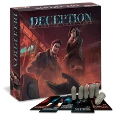Grey Fox Games Deception: Murder in Hong Kong Board Game | Social Deduction |...