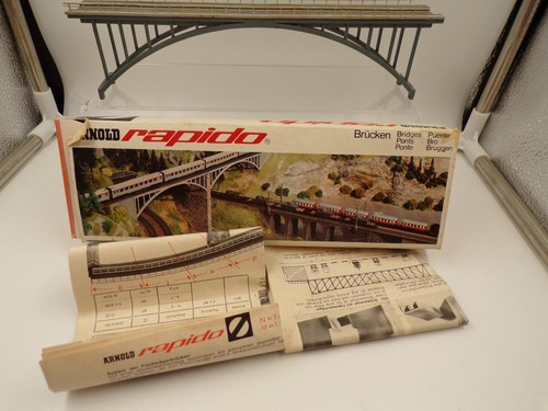 Boxed Arnold Rapido N gauge Bridge 0628                                      Y14 | Condition: Used