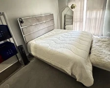 REST Evercool Cooling Bundle Set Of Full Comforter, 3 Pc Fitted Sheet 2 Plw Cvrs