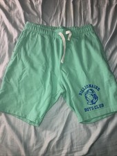 Billionare Boys Club BBC Green Sweat Shorts Size Large