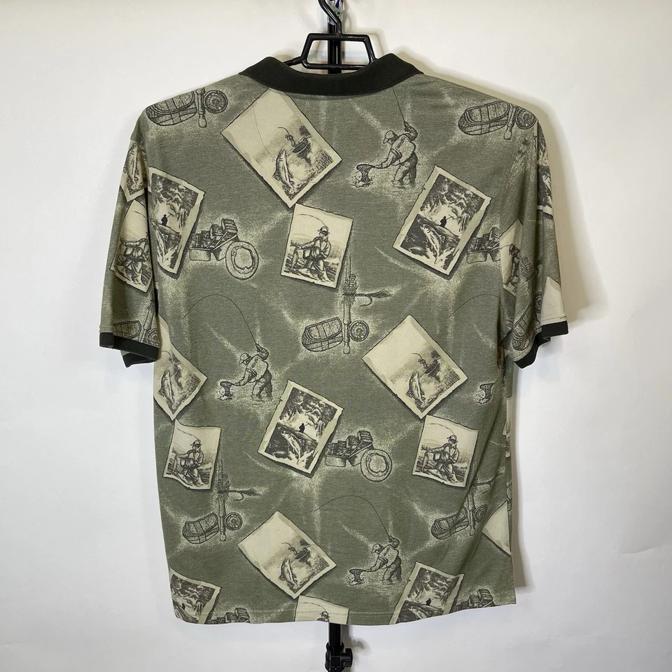 Vintage Summa Fishing Short Sleeve Polo Shirt Size XXL Men’s - Image 3 of 4