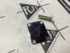 80  s Fender USA F Logo Electric Guitar Neck Plate