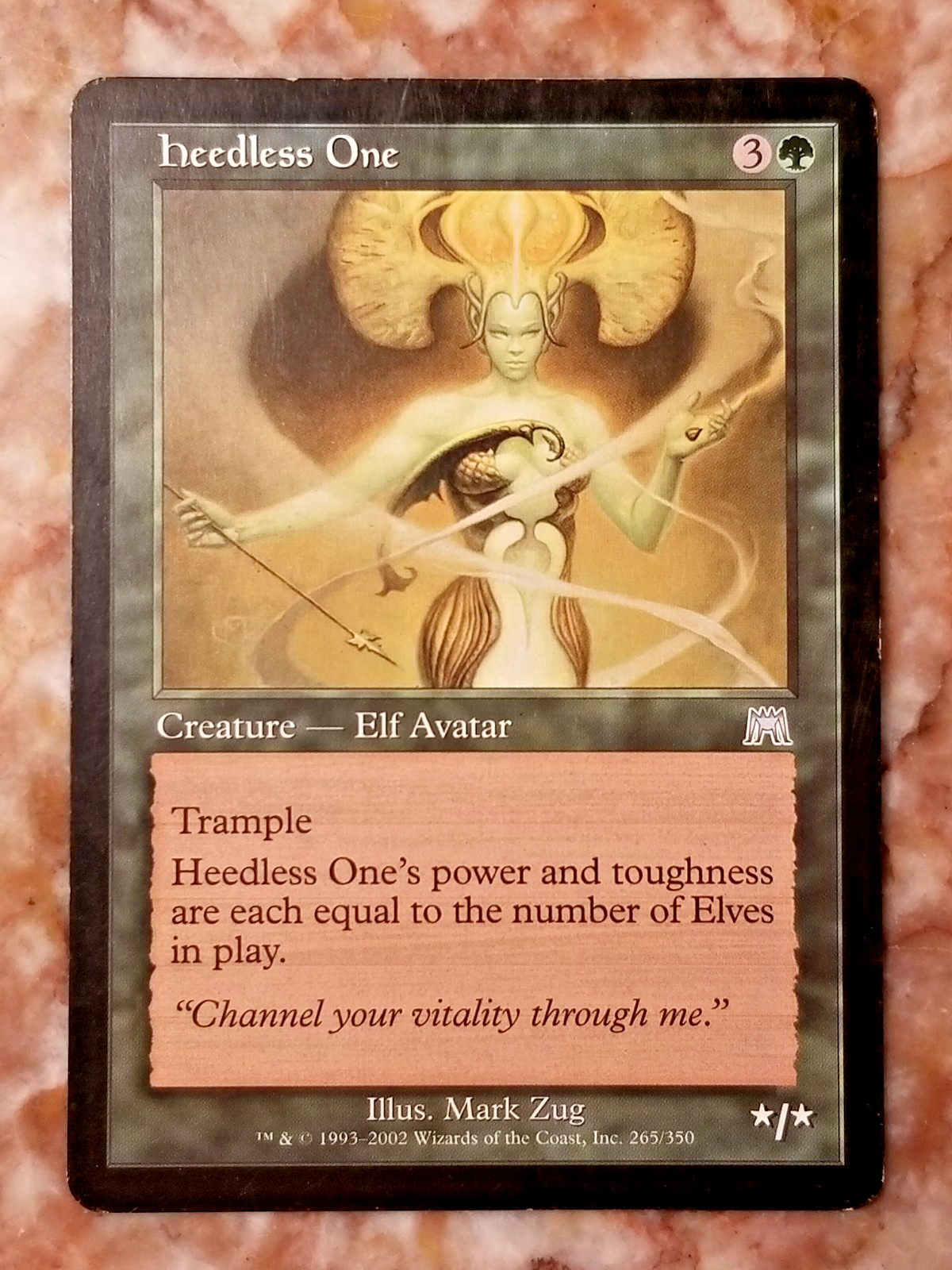 🌟 1x Vintage Heedless One! 🌟 MTG Magic Onslaught Regular Common / LP