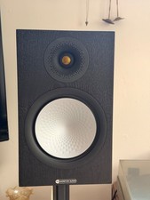 Monitor Audio Silver 100 7G Bookshelf Speakers - Black - Used