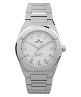 Timex Q Timex Marbella Silber Damen Armbanduhr TW2Y81800