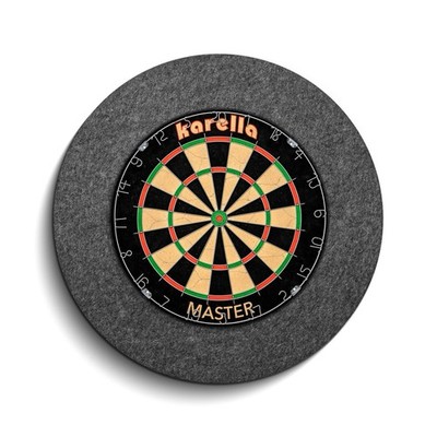 Karella - Schallschutz für Steeldartboards - mit integriertem Surround/Auffangri