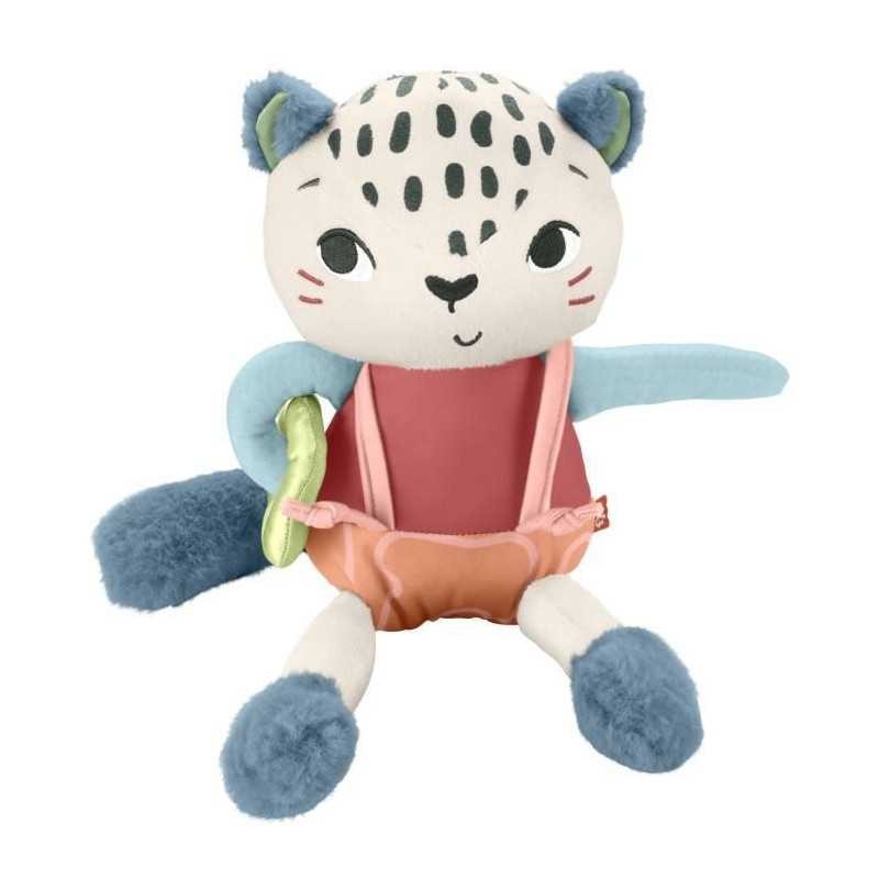 Fisher-Price Uncia mon léopard des neiges doudou eveil premier age