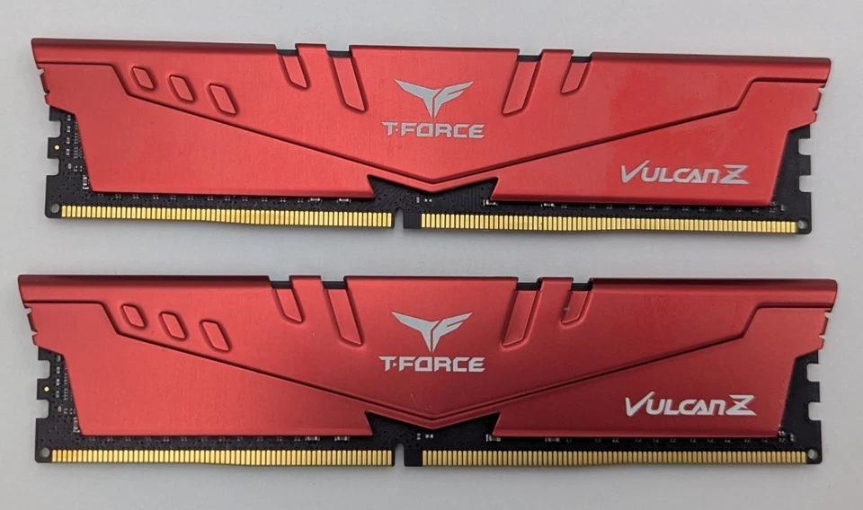 TeamGroup T-Force Vulcan Z 16GB Kit (2x8GB) RAM DDR4 3000MHz TLZRD48G3000HC16CBK - Image 2 of 4