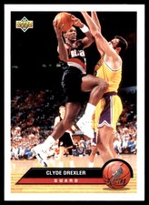 Clyde Drexler 1992-93 Upper Deck  #P33 Trail Blazers NBA READ FREE SHIPPING