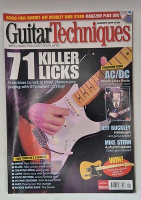 Guitar Techniques Magazine January 2006 No. 120 Jeff Buckley Hallelujah (3 of 3)