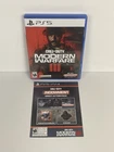 Call of Duty Modern Warfare 3 Sony Playstation 5 PS5 With Direct Action Pack DLC