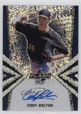 2019 Leaf Flash Blue 33/50 Cody Bolton #BA-CB3 Auto 2a9