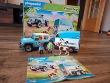Playmobil Country Set 70511 PKW mit Anhänger, komplett in OVP