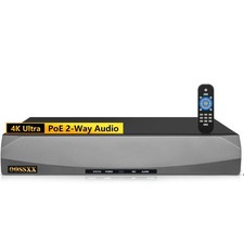 4K 8-Channel POE NVR Network Video Recorder, Supports up to 8 x 8.0 Megapixel...