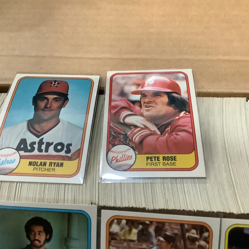 1981 Fleer Baseball Complete Set #1-660 Valenzuela Baines Rookie Henderson MINT - Image 4 of 4