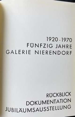 Galería Niendorf 1920-1970. 26 gráficos dorados de Tappert, Kaus, Heckel, Dix entre otros - Imagen 5 de 5