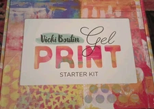 Vicki Boutin Mixed Media Gel Plate Starter Kit-71 Pieces