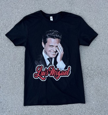 LUIS MIGUEL (2024) Official Men's ''En Vivo'' Tour Dates T-Shirt Size S