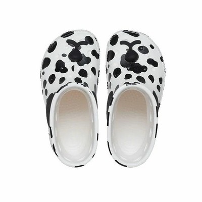 Crocs KIDS\' Classic Dalmatian Rain Boots Booties Dog Shoes Child Sz 5 EUC RARE! ? Crocs Pet Dog Boots - Green Slime/Dragon Fruit - Size S-L  main image 4