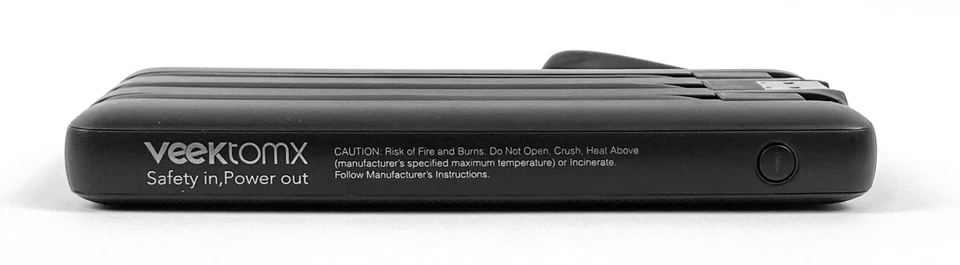 Carregador portátil Veektomx VT101 10000mAh Power Bank carregamento rápido - Imagem 4 de 4