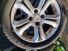 PEUGEOT 208 SET OF 4 16” ALLOY WHEELS WITH TYRES 195/55R16
