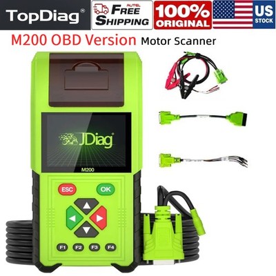 Motorcycle Scanner JDiag M200 OBD2 All System Fault Code Reader Diagnostic Scan