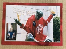 Postcard Detroit MI Michigan Hockey NHL Red Wings Uniform 1997 Stanley Cup