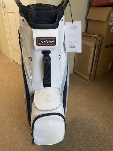 New Titleist Cart 14 Way / White/ Black - Picture 4 of 5