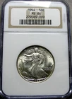 1944 Walking Liberty Half Dollar Silver ---- NGC MS-66 Coin ---- #926C
